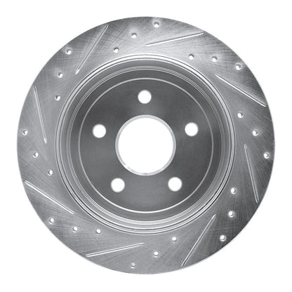 DFC D&S Silver Brake Rotor (REAR RIGHT): Jeep Grand Cherokee (05-10)