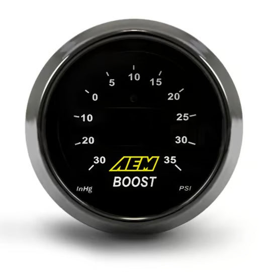 AEM Digital Boost Gauge - 30 to 35 PSI (30-4406)