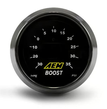 AEM Digital Boost Gauge - 30 to 35 PSI (30-4406)