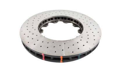 DBA 19+ Chevrolet Camaro ZL1 (w/ M6 Nuts) 5000 Series Cross Drilled & Dimpled Brake Rotor