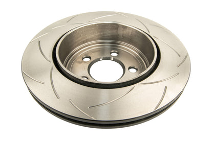 DBA Rear T2 Uni-Directional Slotted Street Series Rotor | Dodge Challenger (09-20) (DBA2439S)