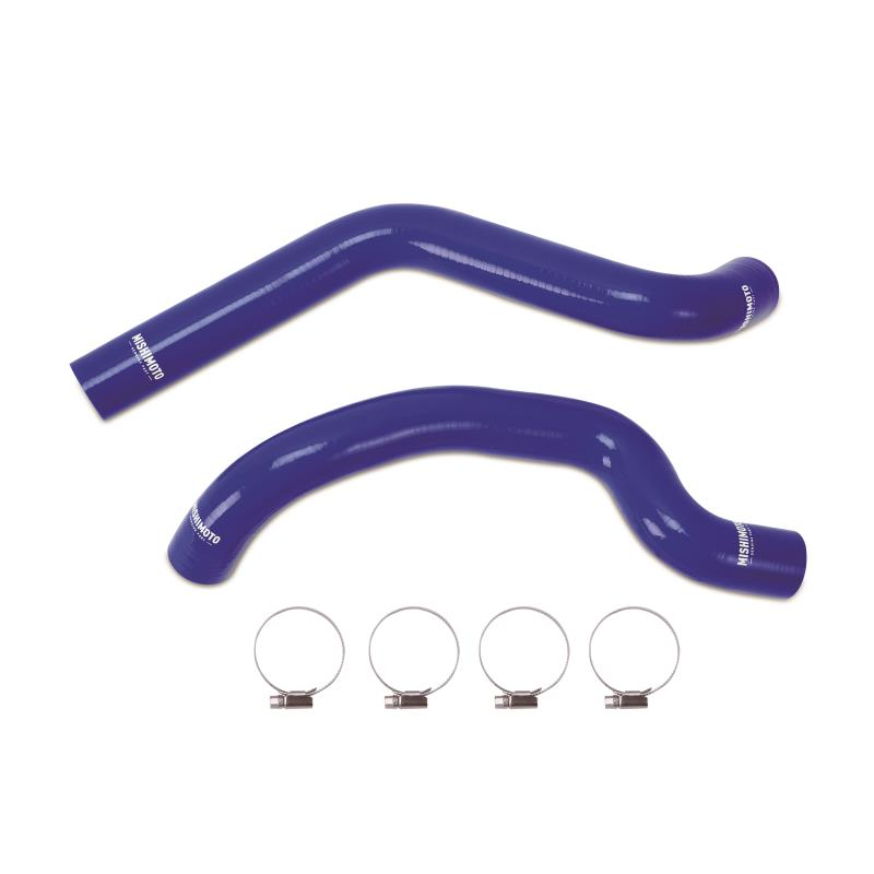 Mishimoto 07-11 Jeep Wrangler 6cyl Blue Silicone Hose Kit-WheelFlip