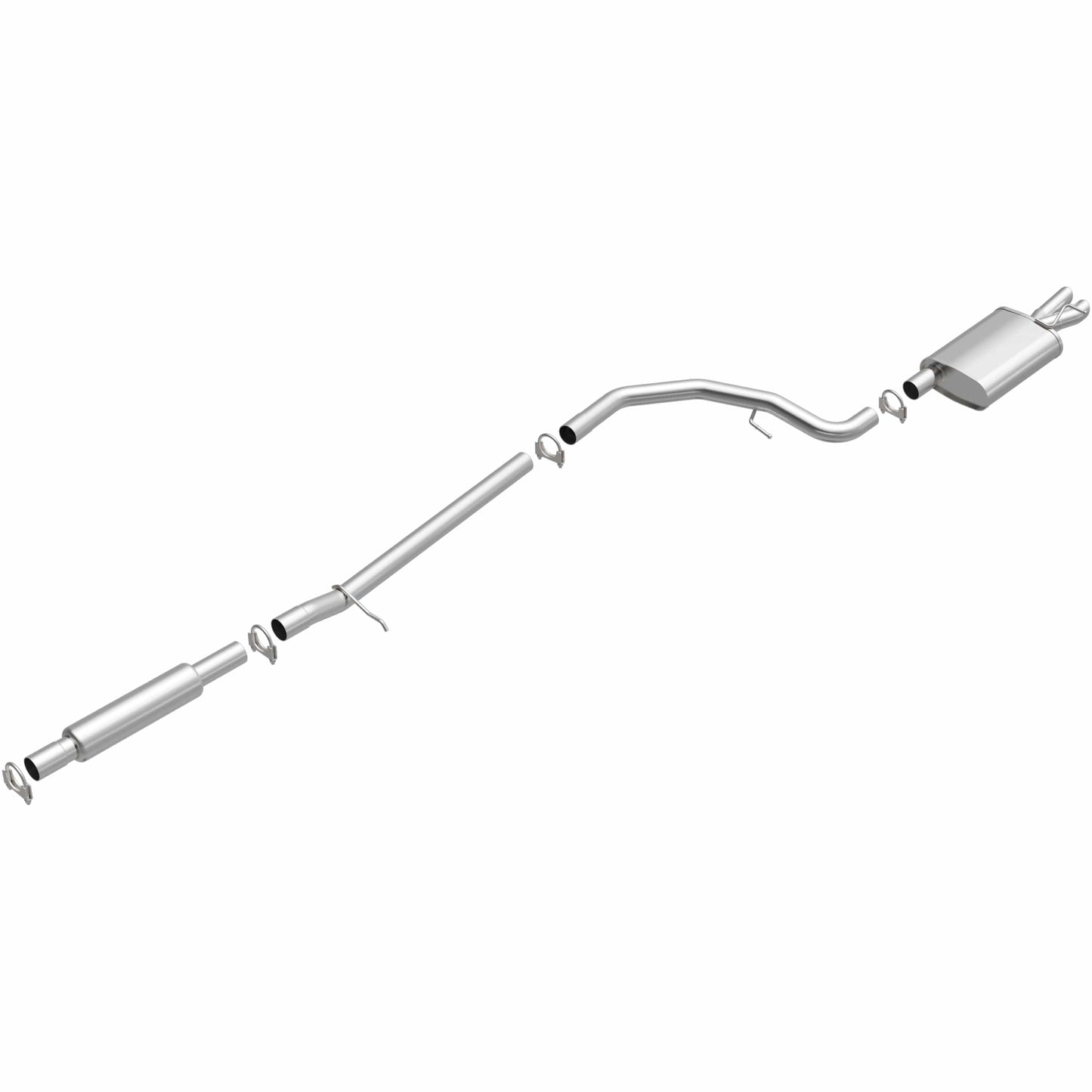 BRExhaust 2005-2007 Ford Freestyle 3.0L Direct-Fit Replacement Exhaust System