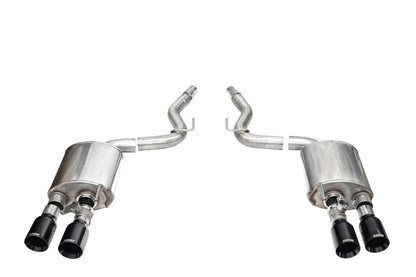 CORSA Sport Valved / 3.0 in Axle-Back 4.5 in Straight Tips | 2024 Mustang Dark Horse Coupe (21268)