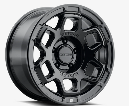 (set of 4) Method Wheels MR710 HD Gloss Black | 17x8.5" +0mm | 5x5mm Wheel