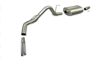 CORSA Sport / 3.0 in Cat-Back SSE 4.0 in Single Tip | Ford F-150 V8 2006-2008 5.4L, 4.6L (24383)