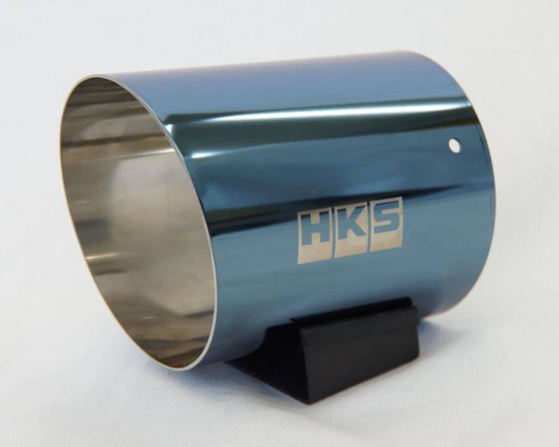 HKS Hi-Power SPEC-L2 Exhaust Tip Cover (Blue SUS / D94 L=118A)