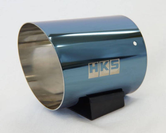 HKS Hi-Power SPEC-L2 Exhaust Tip Cover (Blue SUS / D94 L=118A)