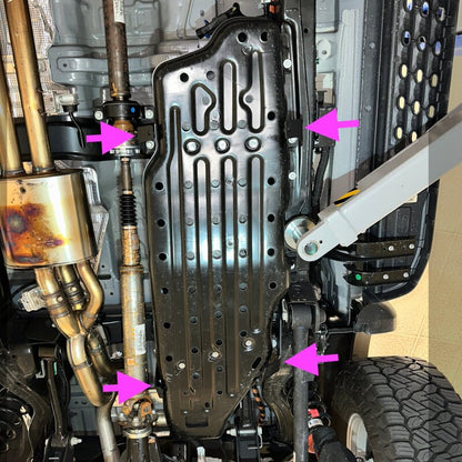 Rival 2333.1889.2.6 Gas Tank Skid Plate For Ford Ranger Raptor 2024-26