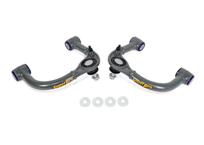 SuperPro TRC6480E Front Upper Control Arm Set for Lifted 21-23 Lexus GX460
