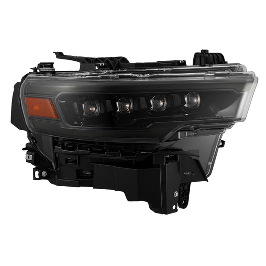 AlphaRex 880890 NOVA Quad LED Headlights Alpha-Black for 25-26 Ram 1500