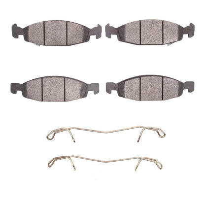 DFC HD Brake Pads and Hardware Kit (FRONT): Jeep Grand Cherokee (99-02)