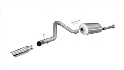 CORSA [OBSOLETE] Sport / 3.0 in Cat-Back SSE 4.0 in Single Tip | 11-13 Silverado Sierra 2500 6.0L 158WB (24796)