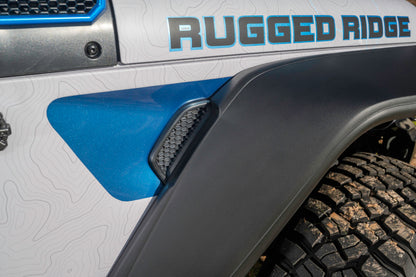 Rugged Ridge 11640.51 Max Terrain Fender Flare Set for 2018-2024 Jeep Wrangler