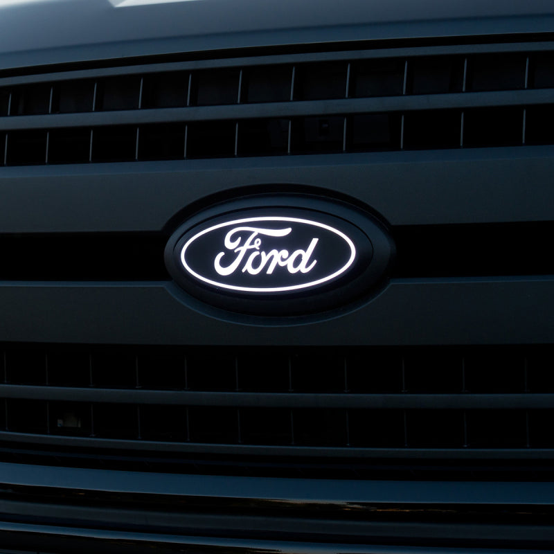 Putco 21-22 Ford F-150 Front Luminix Ford LED Emblem - w/ Camera CutOut