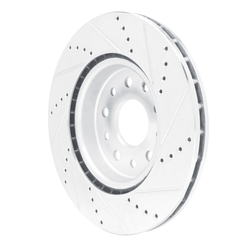 DFC D&S Silver Brake Rotor (FRONT LEFT): Jeep Grand Cherokee (22-25)