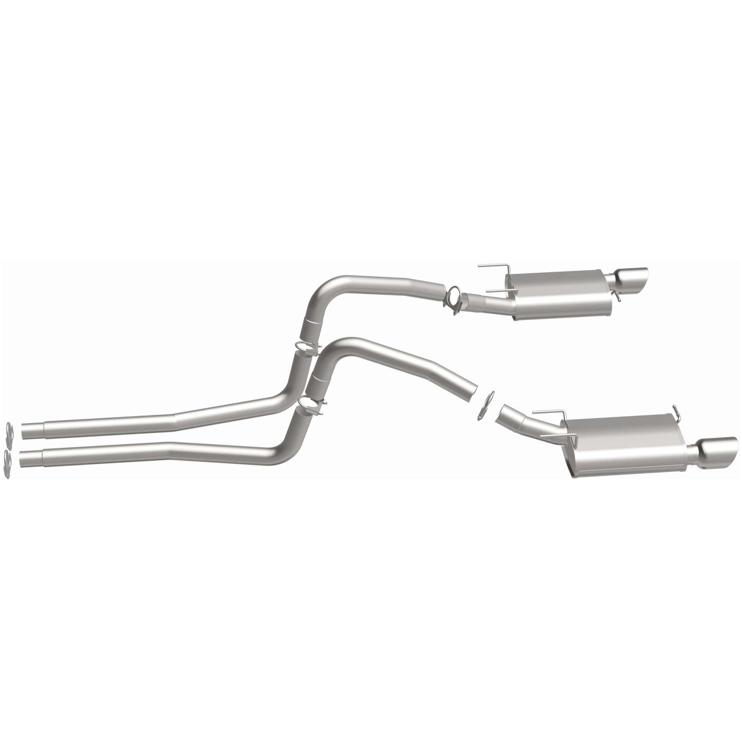 BRExhaust 2011-2014 Ford Mustang 3.7L Direct-Fit Replacement Exhaust System