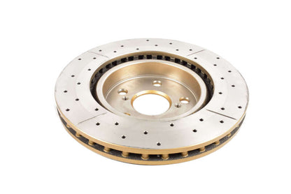 DBA Front Drilled & Slotted Street Series XGold Brake Rotor | Lexus ES350 (20) (DBA2744X)
