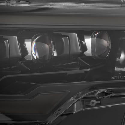 AlphaRex 880890 NOVA Quad LED Headlights Alpha-Black for 25-26 Ram 1500