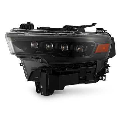 AlphaRex 880890 NOVA Quad LED Headlights Alpha-Black for 25-26 Ram 1500