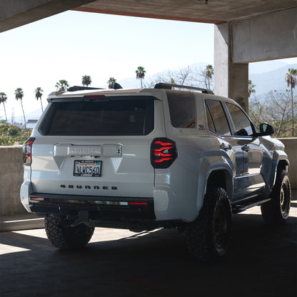 AlphaRex 2025+ Toyota 4Runner Luxx Series LED Tail Lights - Black/Smoke