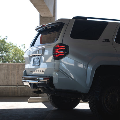 AlphaRex 2025+ Toyota 4Runner Luxx Series LED Tail Lights - Black/Smoke