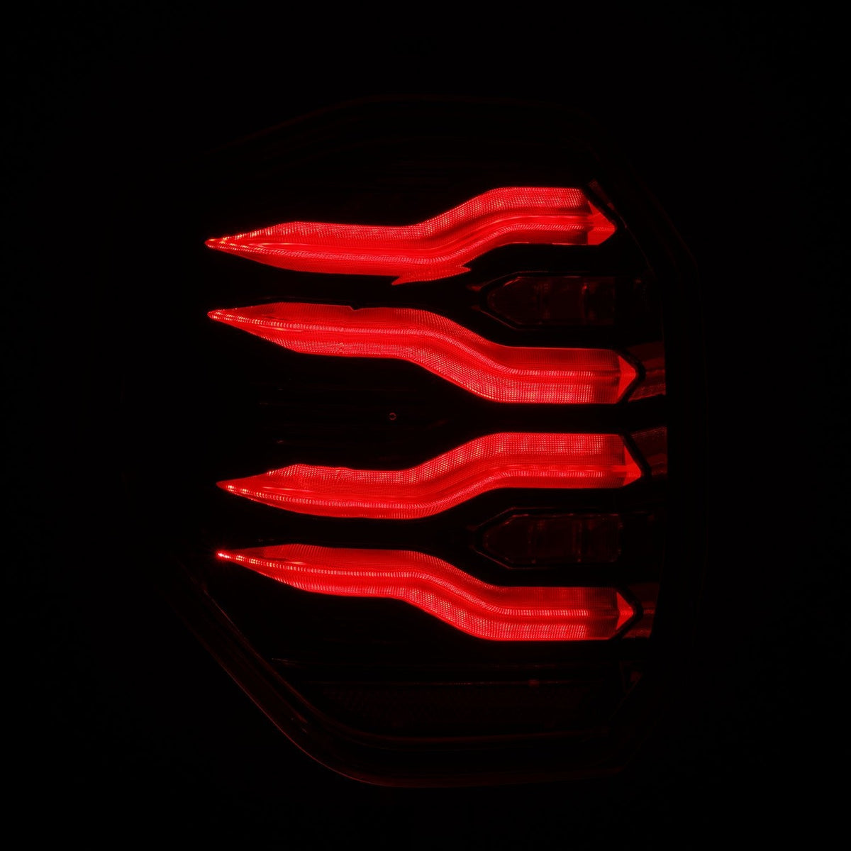 AlphaRex 2025+ Toyota 4Runner Luxx Series LED Tail Lights - Black/Smoke