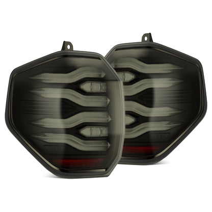 AlphaRex 2025+ Toyota 4Runner Luxx Series LED Tail Lights - Black/Smoke