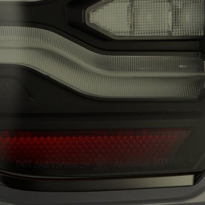 AlphaRex 2025+ Toyota 4Runner Luxx Series LED Tail Lights - Black/Smoke