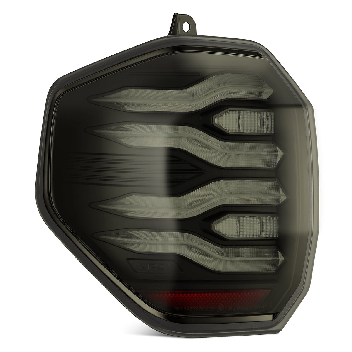 AlphaRex 2025+ Toyota 4Runner Luxx Series LED Tail Lights - Black/Smoke