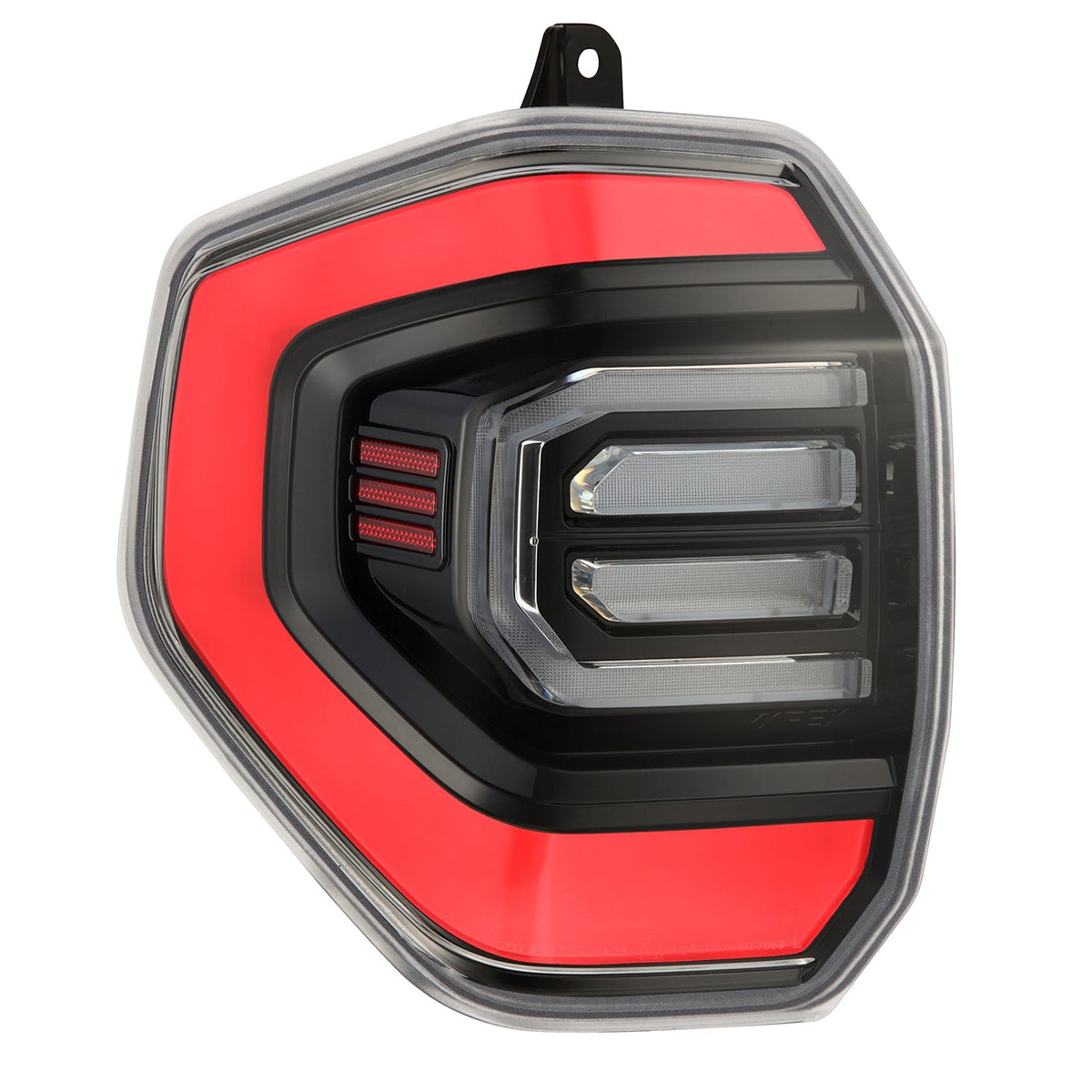 AlphaRex 24+ Toyota 4Runner Nova Series LED Tail Lights - Black/Clear