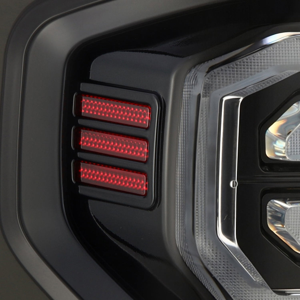 AlphaRex 24+ Toyota 4Runner Nova Series LED Tail Lights - Black/Clear