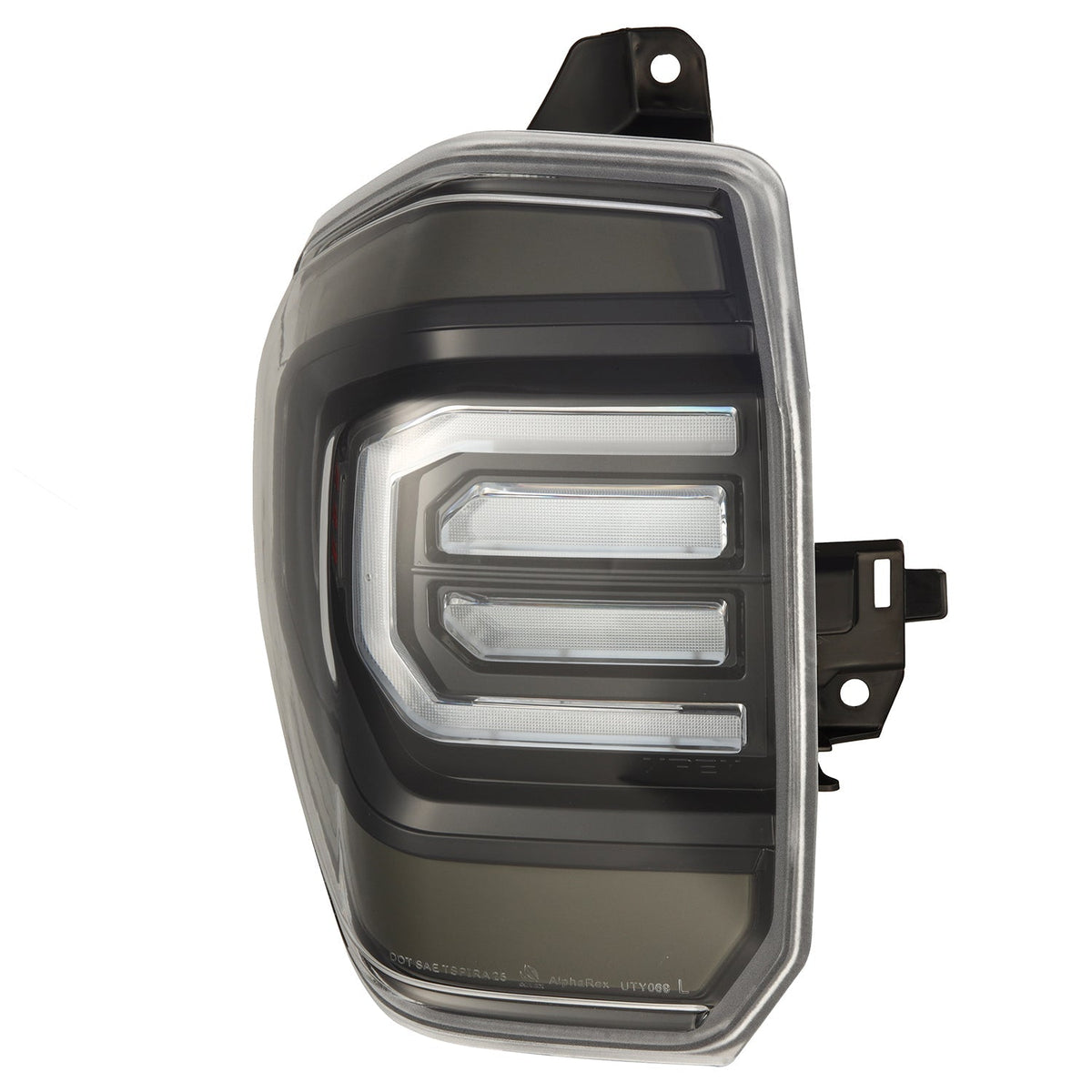 AlphaRex 24+ Toyota 4Runner Nova Series LED Tail Lights - Black/Clear