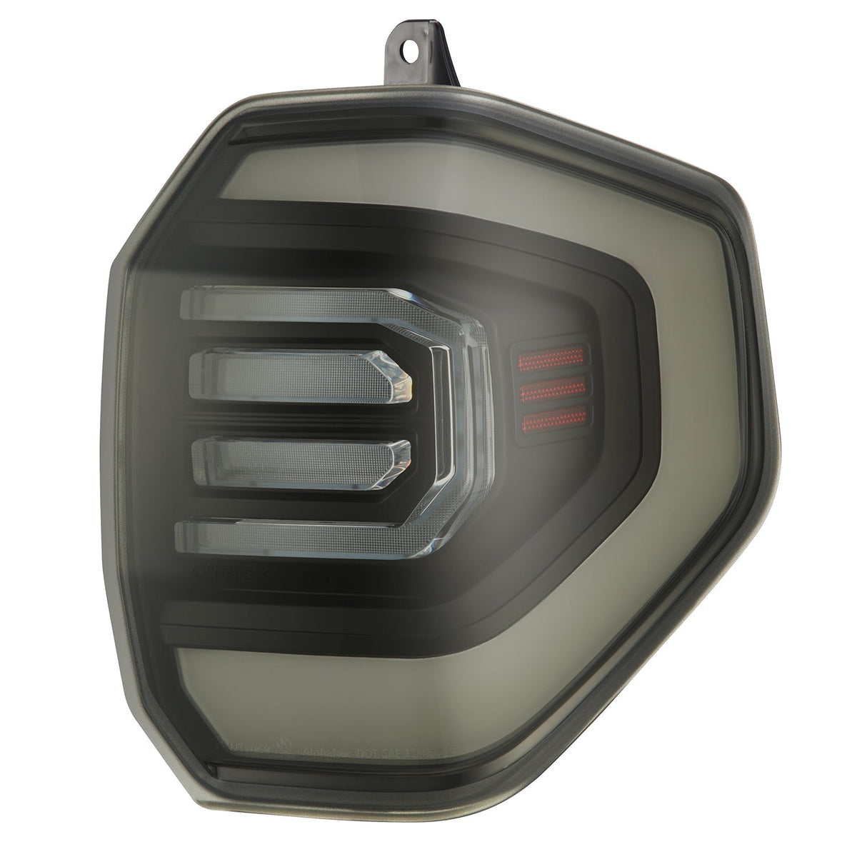 AlphaRex 24+ Toyota 4Runner Nova Series LED Tail Lights - Black/Smoke