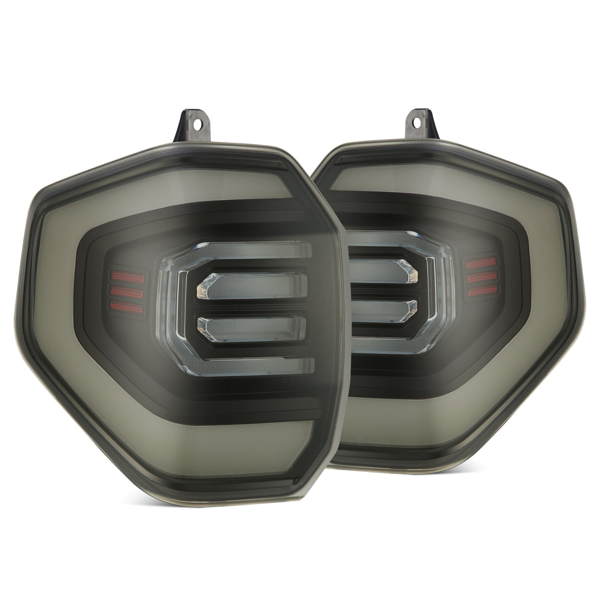 AlphaRex 24+ Toyota 4Runner Nova Series LED Tail Lights - Black/Smoke