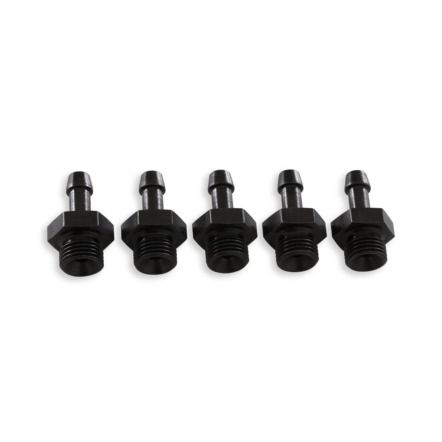 AEM EV AEM Adjustable Fuel Pressure Regulator Barb Fitting -6 (9/16"-18) to 7mm - 5 PK - 25-393