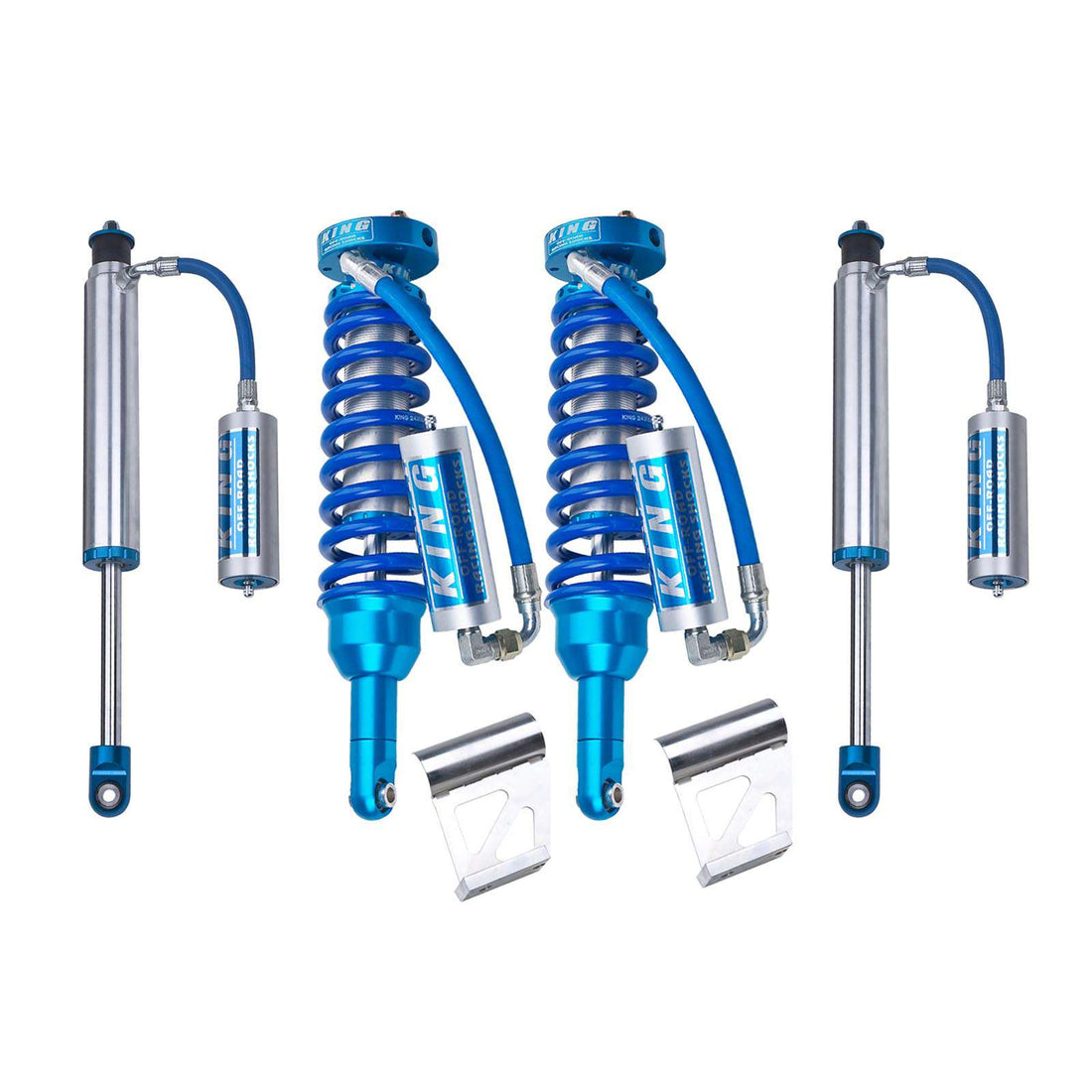 King Shocks 2.5 Performance Series Adjustable Shocks Set - 2005-2023 Toyota Tacoma 6 Lug 4WD