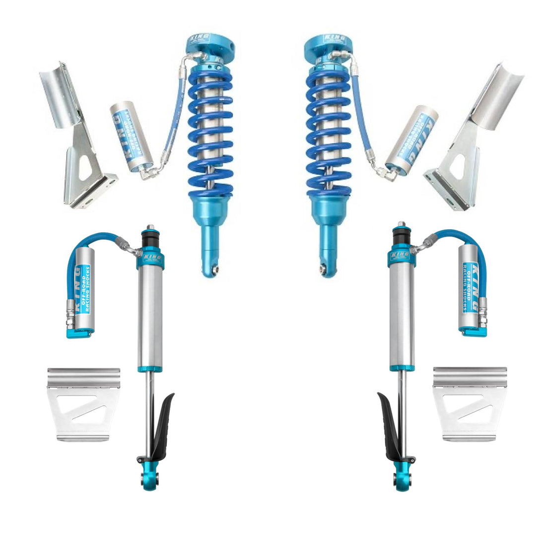 King Shocks 2.5 Performance Series Non-Adjustable Shocks Set - 2003-2009 Toyota 4Runner 4WD
