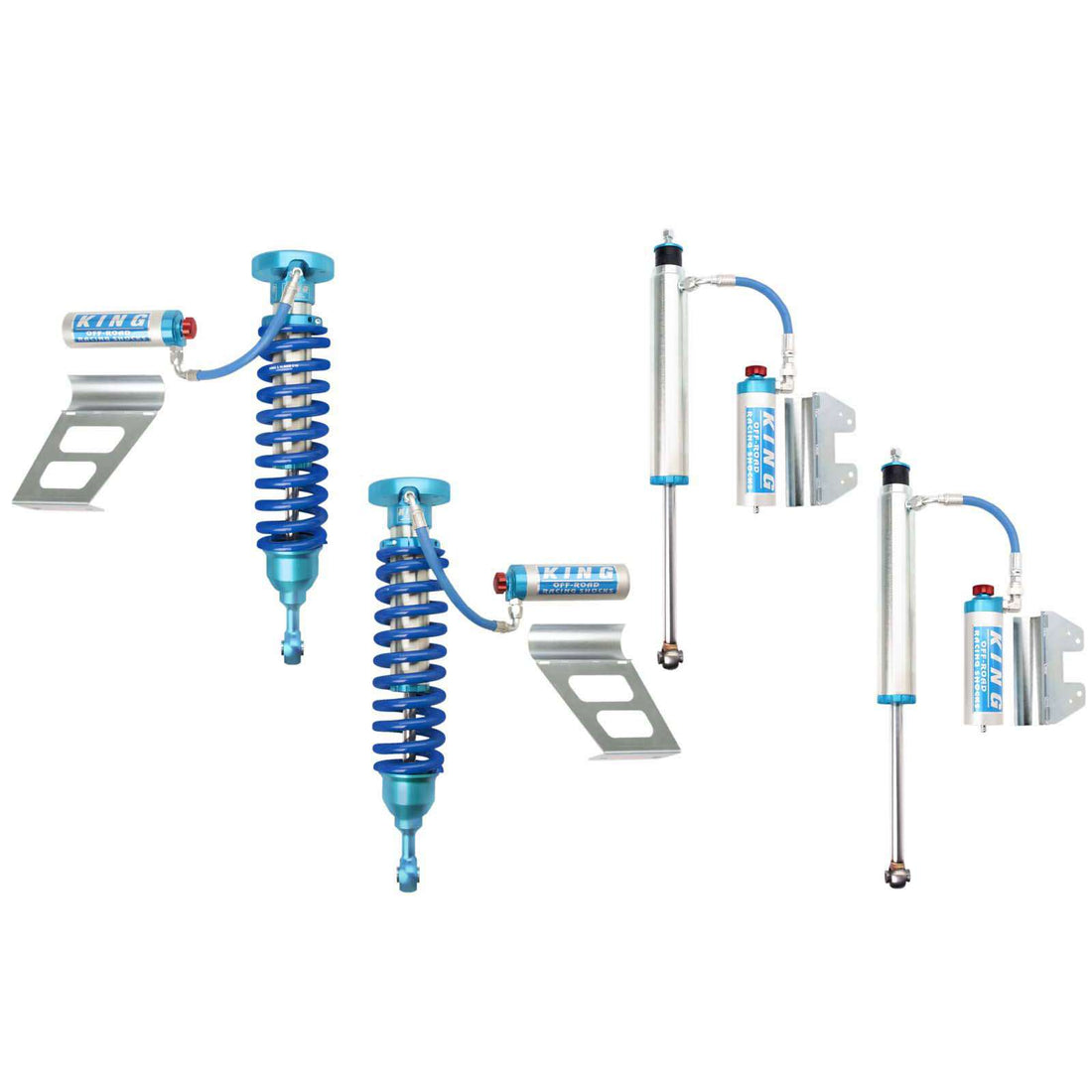 King Shocks 2.5 Performance Series Adjustable Shocks Set - 2008-2022 Toyota Sequoia 4WD