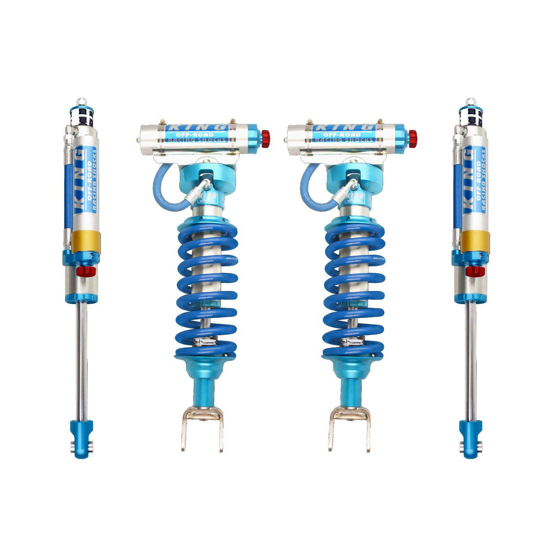 King Shocks 2.5 Performance Series Adjustable Extended Travel Shocks Set - 2019-2024 Ram 1500 4WD