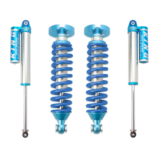 King Shocks 2.5 Performance Coilovers + Rear Reservoir Shocks Set w/0-3" lift - 2009-2013 Ford F-150 RWD
