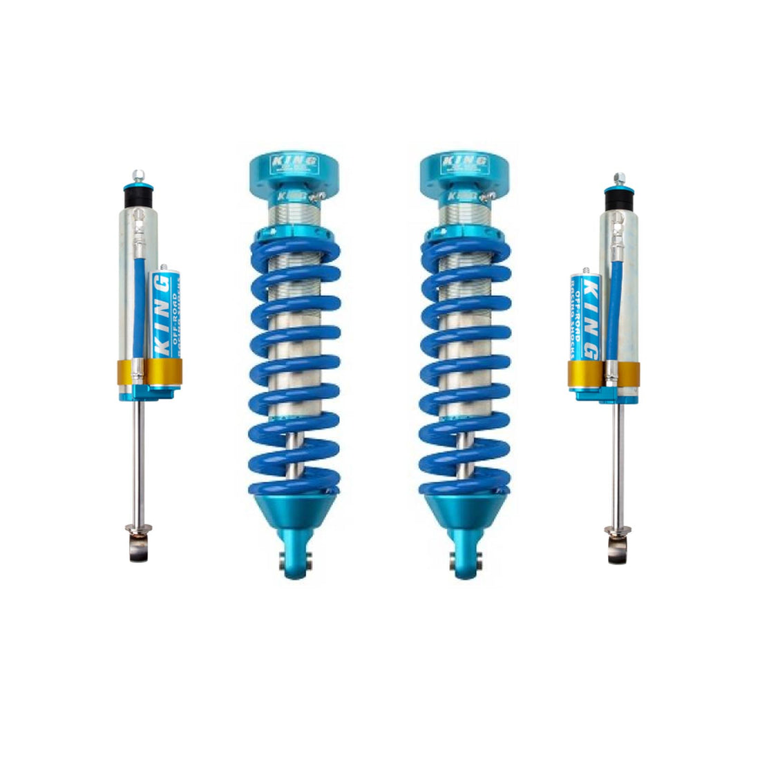 King Shocks 2.5 Performance Coilovers + Rear Reservoir Shocks Set - 1996-2002 Toyota 4Runner 4WD
