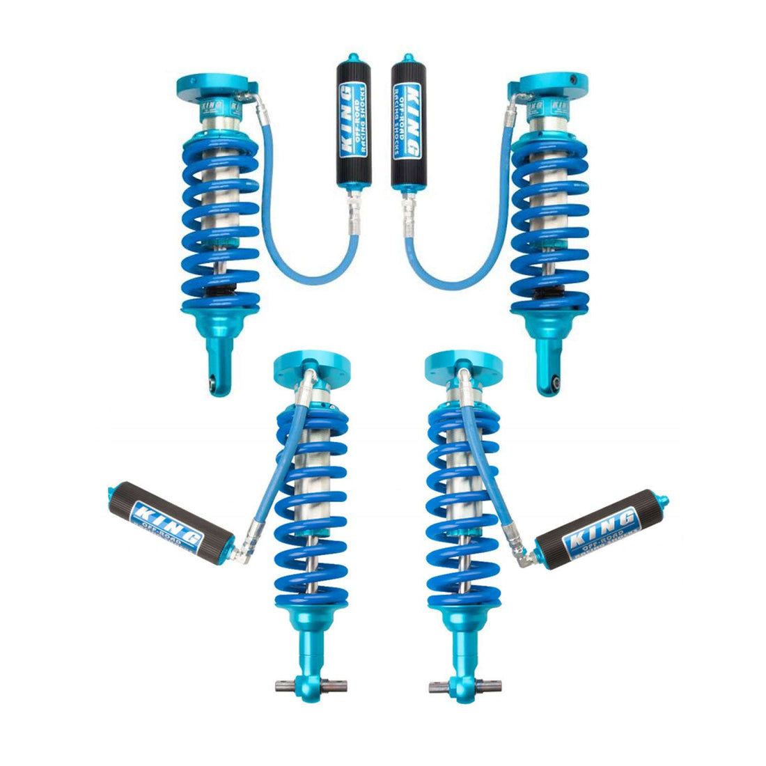 King Shocks 2.5 Performance Coilovers w/ Remote Reservoir Set - 2021 GMC Yukon XL 4WD