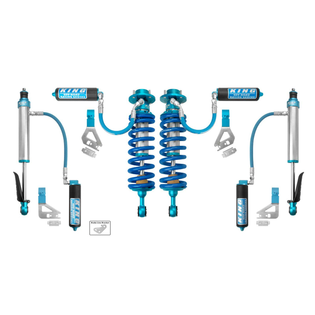 King Shocks 2.5 Performance Series Non-Adjustable Shocks Set w/0-2.5" lift - 2022-2026 Toyota Tundra 4WD