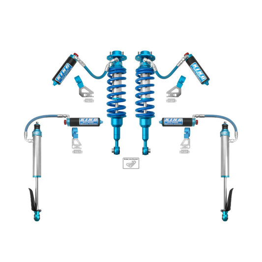 King Shocks 2.5 Performance Adjustable Shocks Set - 2024-2026 Toyota Tacoma 4WD