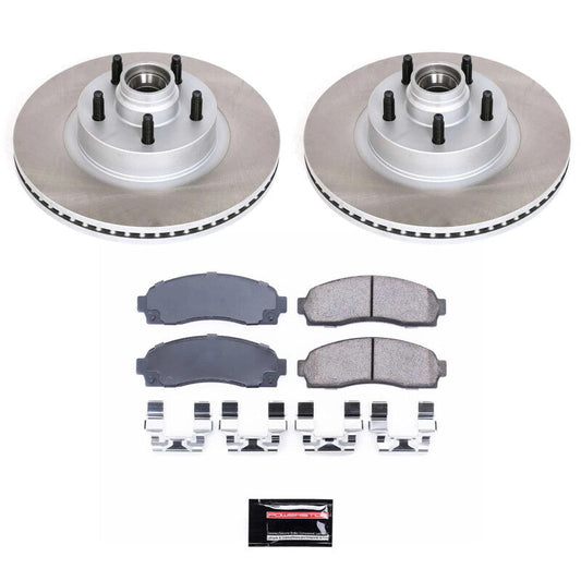 PowerStop 03-09 Mazda B4000 Front Semi-Coated Rotor Kit (SC1923)