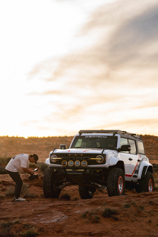 DV8 Offroad FBFR-02 Tube Front Bumper for 22-26 Ford Bronco Raptor