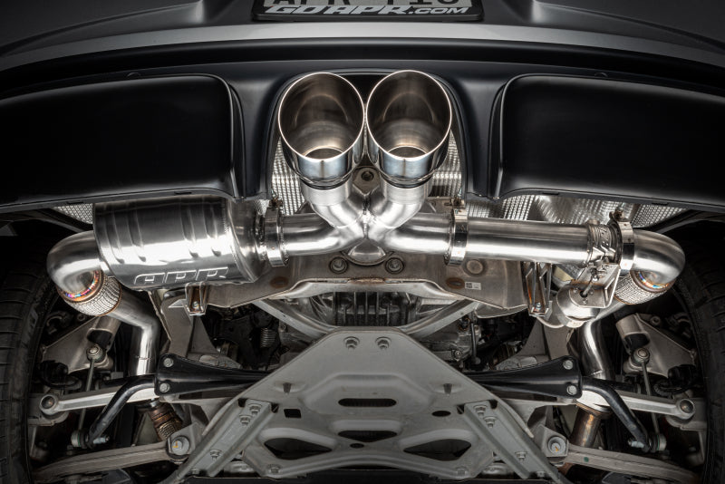 APR Catback Exhaust System | Porsche 718 Boxster / Cayman (17-25) (CBK0024)