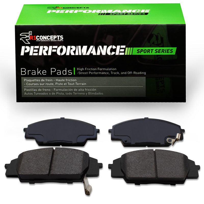 R1 2000-2011 Acura RSX F Brake Pads | Honda Civic/Integra (2115-0829-00)