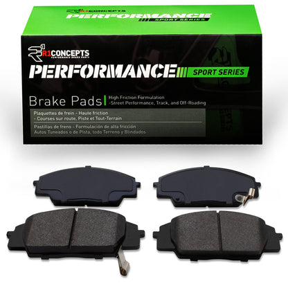 R1 2000-2011 Acura RSX F Brake Pads | Honda Civic/Integra (2115-0829-00)